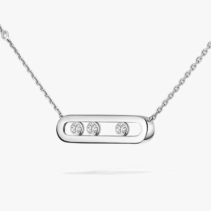 [Luxe Jewelry] Baby Move Gold Diamond Necklace