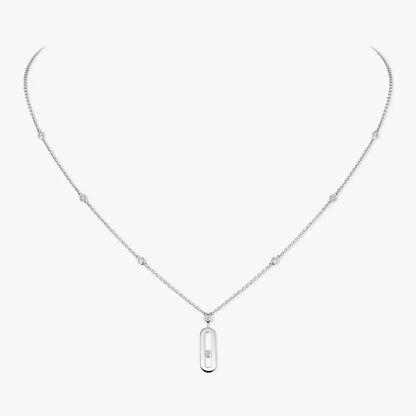 [Luxe Jewelry] Move Uno Gold Diamond Long Necklace