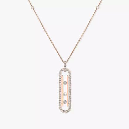 [Luxe Jewelry]Diamond Necklace Move 10Th