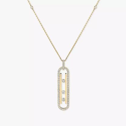 [Luxe Jewelry]Diamond Necklace Move 10Th