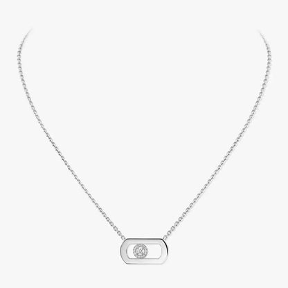 [Luxe Jewelry]So Move Diamond Necklace in Gold