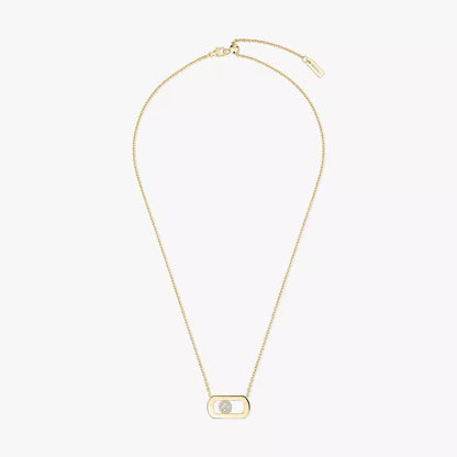 [Luxe Jewelry]So Move Diamond Necklace in Gold