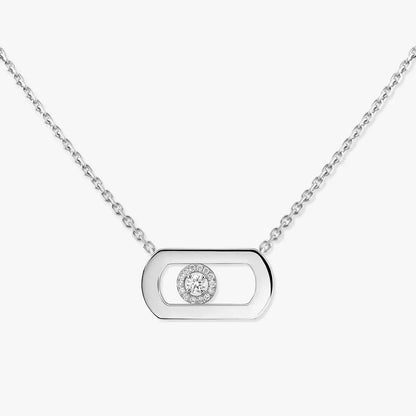 [Luxe Jewelry]So Move Diamond Necklace in Gold