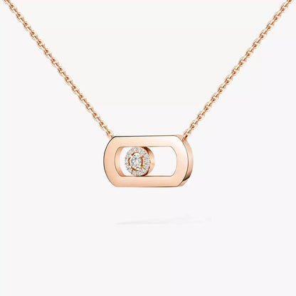 [Luxe Jewelry]So Move Diamond Necklace in Gold