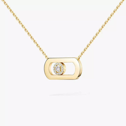 [Luxe Jewelry]So Move Diamond Necklace in Gold