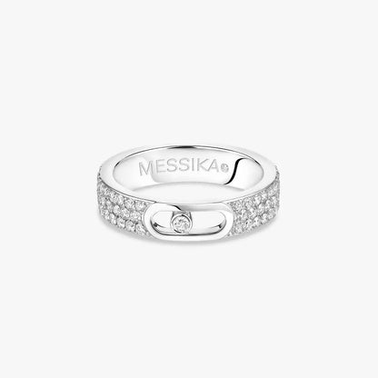 [Luxe Jewelry]Move Joaillerie Pave_ Diamond Wedding Ring