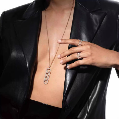 [Luxe Jewelry]Move 10th Diamond Ring in Gold