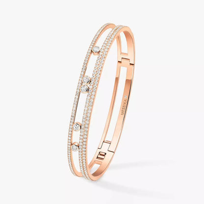 [Luxe Jewelry]Move Romane pavé bangle