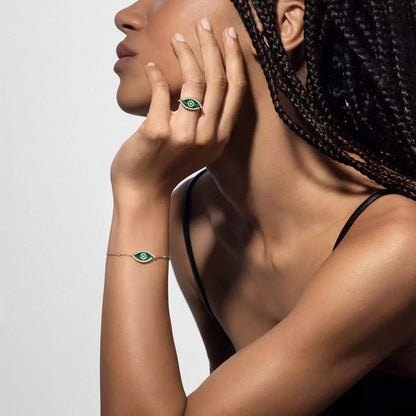 [Luxe Jewelry]Lucky Eye Diamond Bracelet