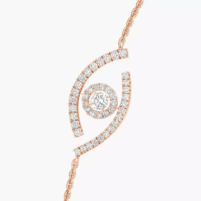 [Luxe Jewelry]Lucky Eye Pave-Set Diamond Bracelet