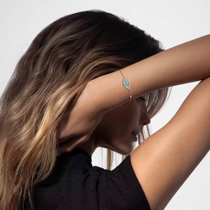 [Luxe Jewelry]Lucky Eye Diamond Bracelet