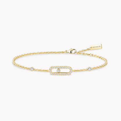 [Luxe Jewelry]Move Uno Diamond Bracelet