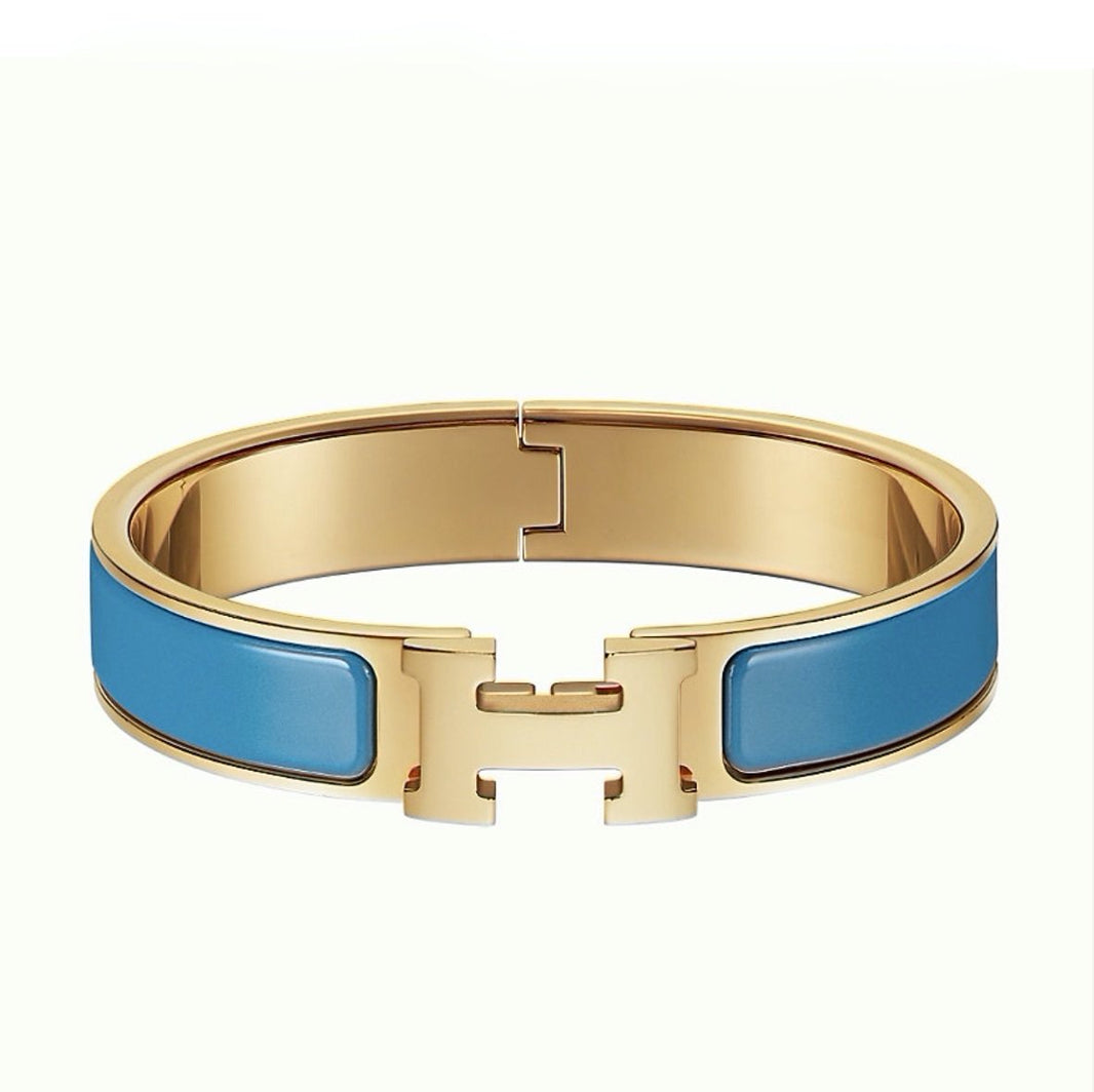 [Luxe Jewelry]H BRACELET TURQUOISE 12MM