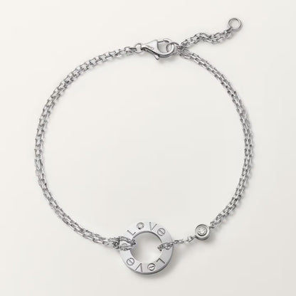 [Luxe Jewelry] LOVE BRACELET 2 DIAMOND