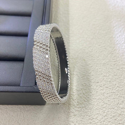 [Luxe Jewelry]  FIVE-ROW DIAMOND BRACELET