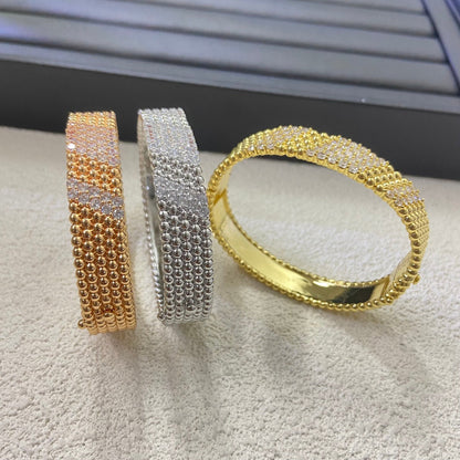 [LUXE]  FIVE-ROW DIAMOND BRACELET
