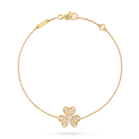 [LUXE]FRIVOLE GOLD BLUMEN-DIAMANT-ARMBAND