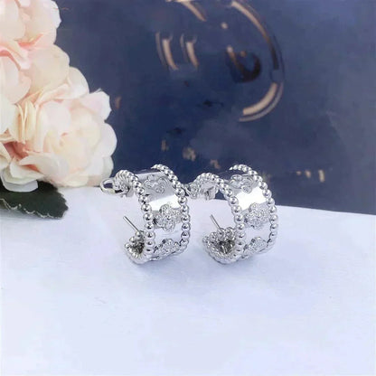 [Luxe]PERLEE DIAMOND EARRINGS