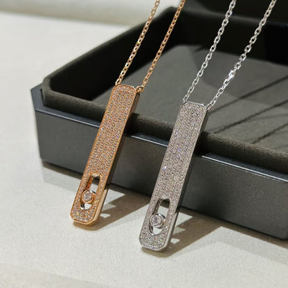 [Luxe Jewelry]MY FIRST DIAMOND PAVED NECKLACE