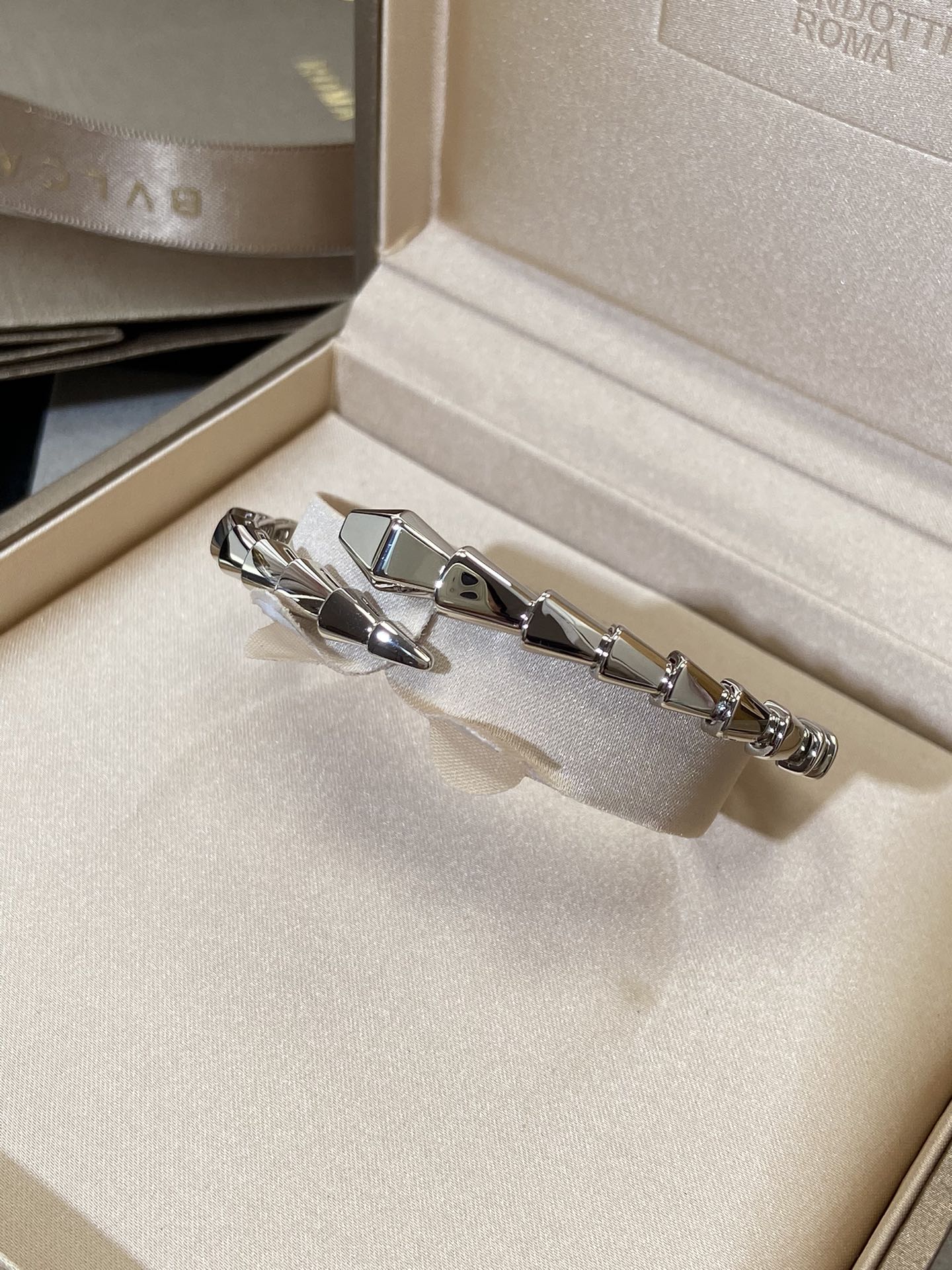 [Luxe]SERPENTI VIPER SILVER BRACELET